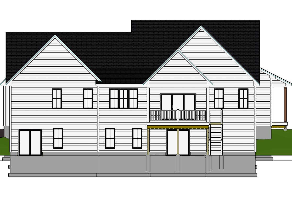 Rear elevation